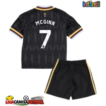 Camisa de Futebol Aston Villa John McGinn #7 Equipamento Secundário Infantil 2026-27 Manga Curta (+ Calças curtas)